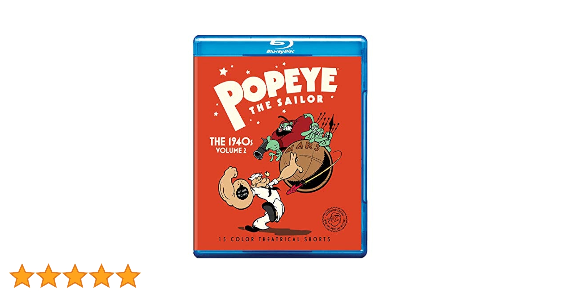 Amazon.co.jp: Popeye the Sailor: The 1940s: Volume 2 [Blu